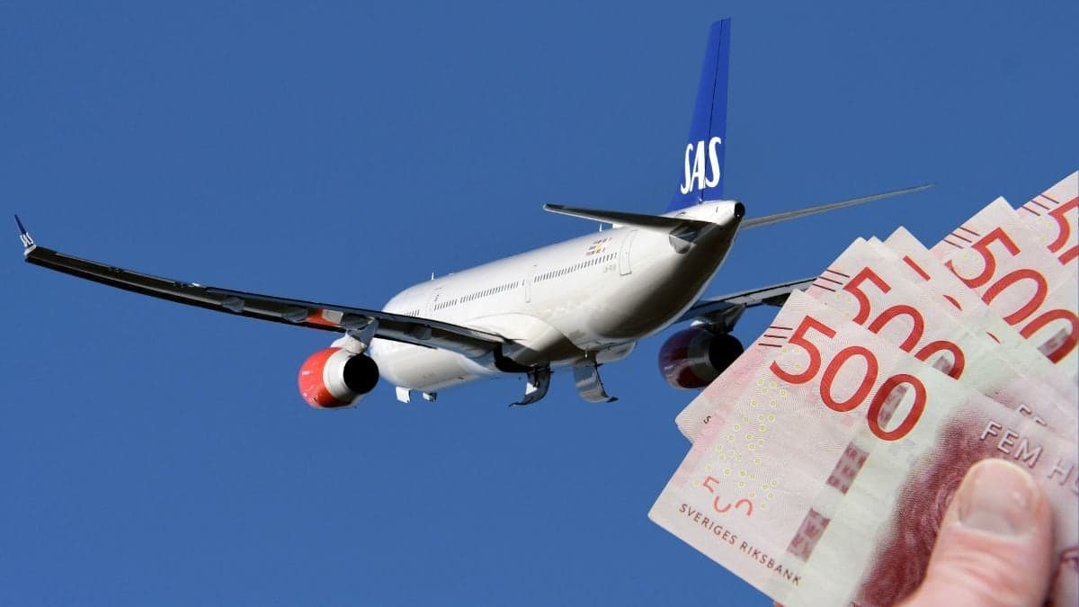SAS-plan och pengar.