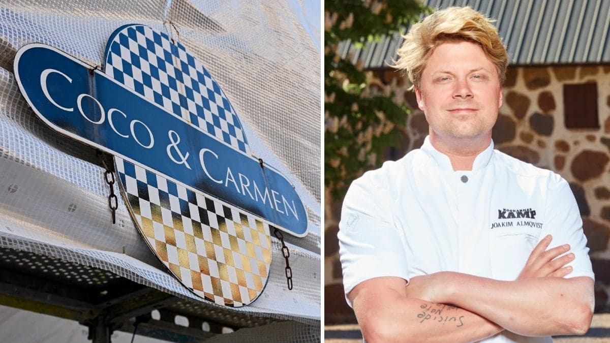 Bilder på Coco & Carmen och ägaren.