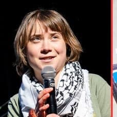 Greta Thunberg och kontanter. 