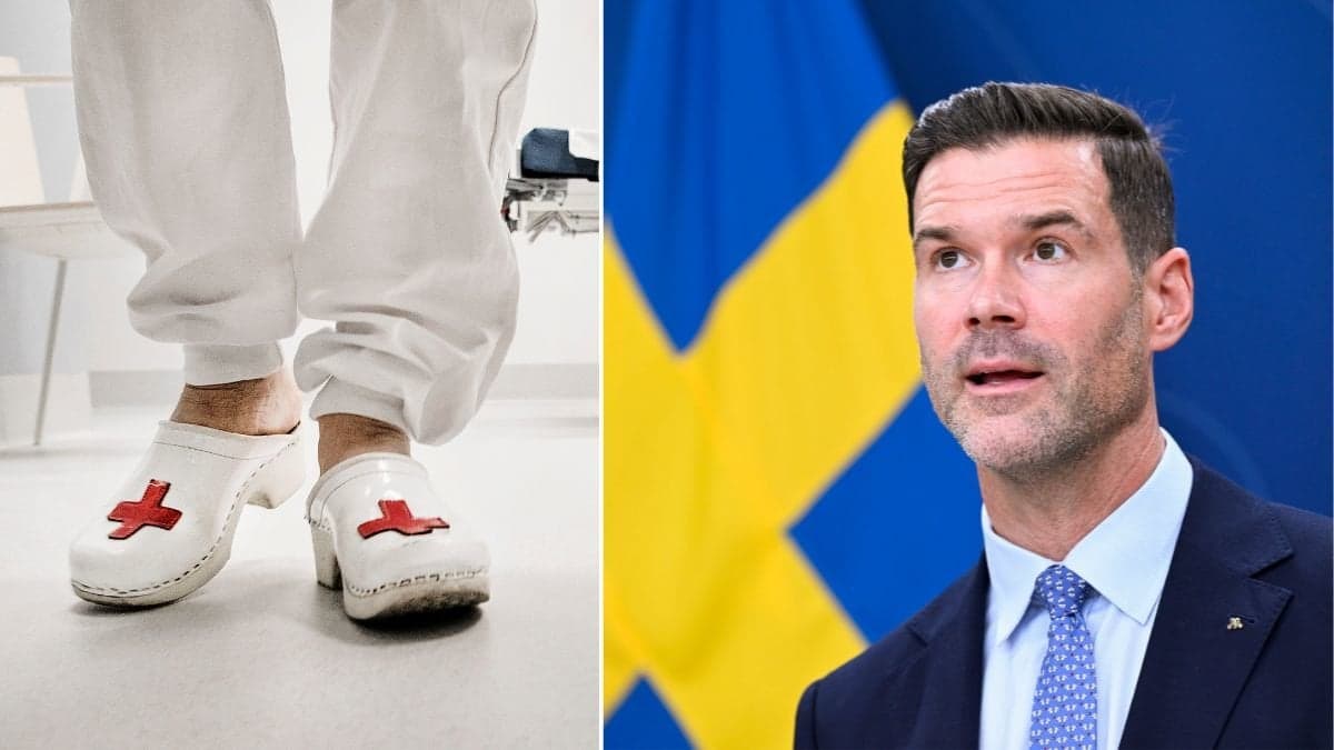 Undersköterska och Johan Forssell. 