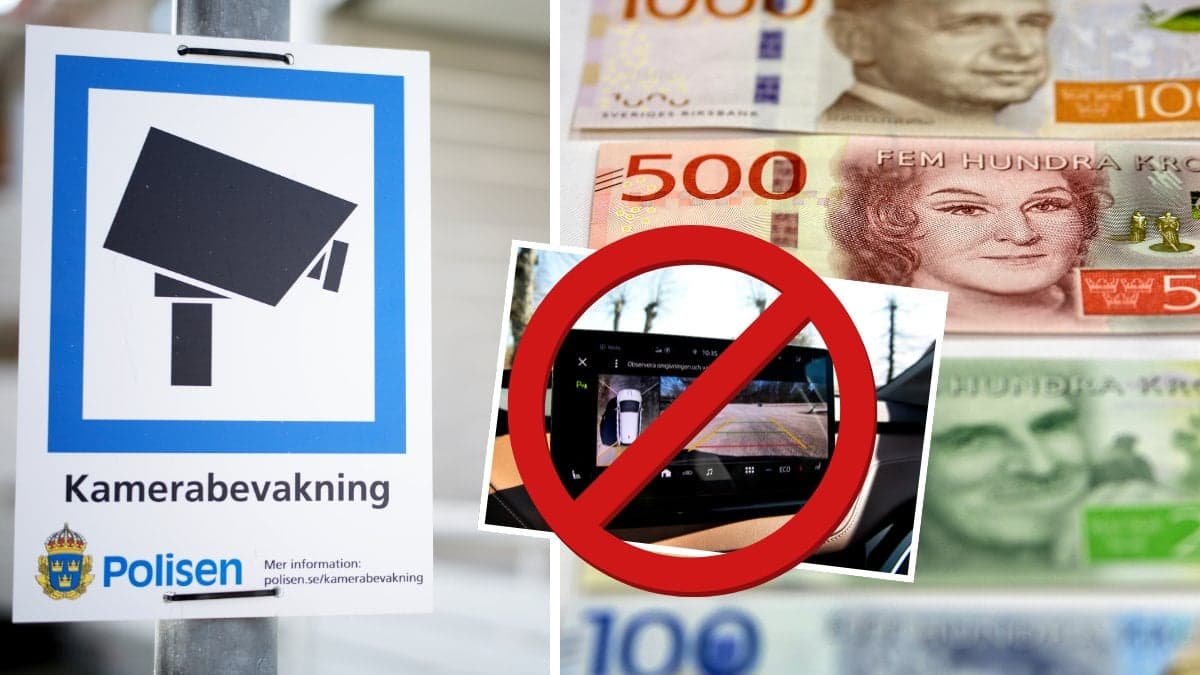Kameraövervakning och svenska sedlar.