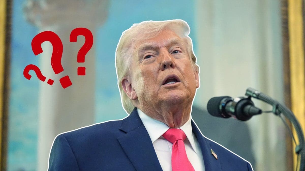 President, frågetecken 