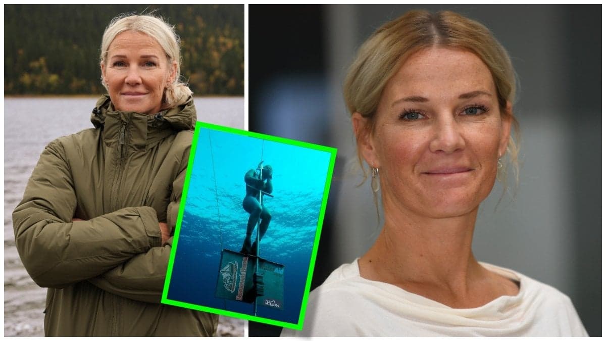 Annelie Pompe i Elitstyrkans hemligheter, inför Mästarnas mästare 2019 och i samband med rekorddyket