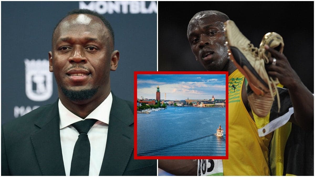 Usain Bolt och Stockholm