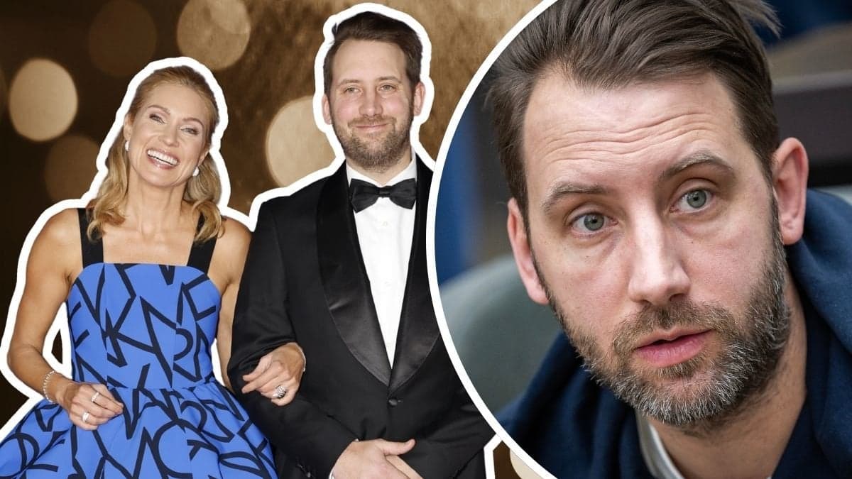 Jessica Almenäs med Patrik Fahlgren