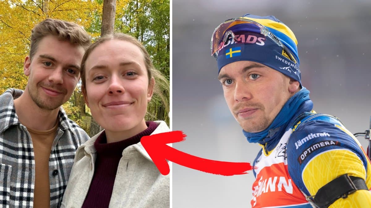 Oskar Brandt och Elvira Öberg. 