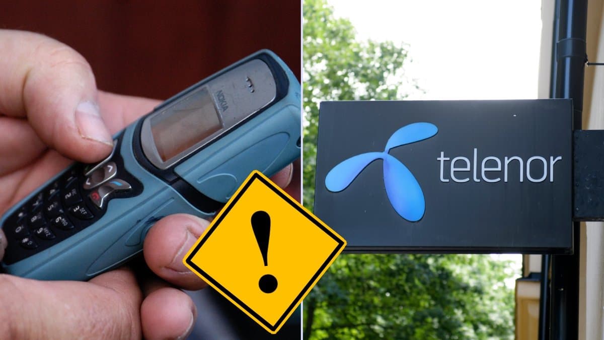 Mobil, Telenor-skylt.