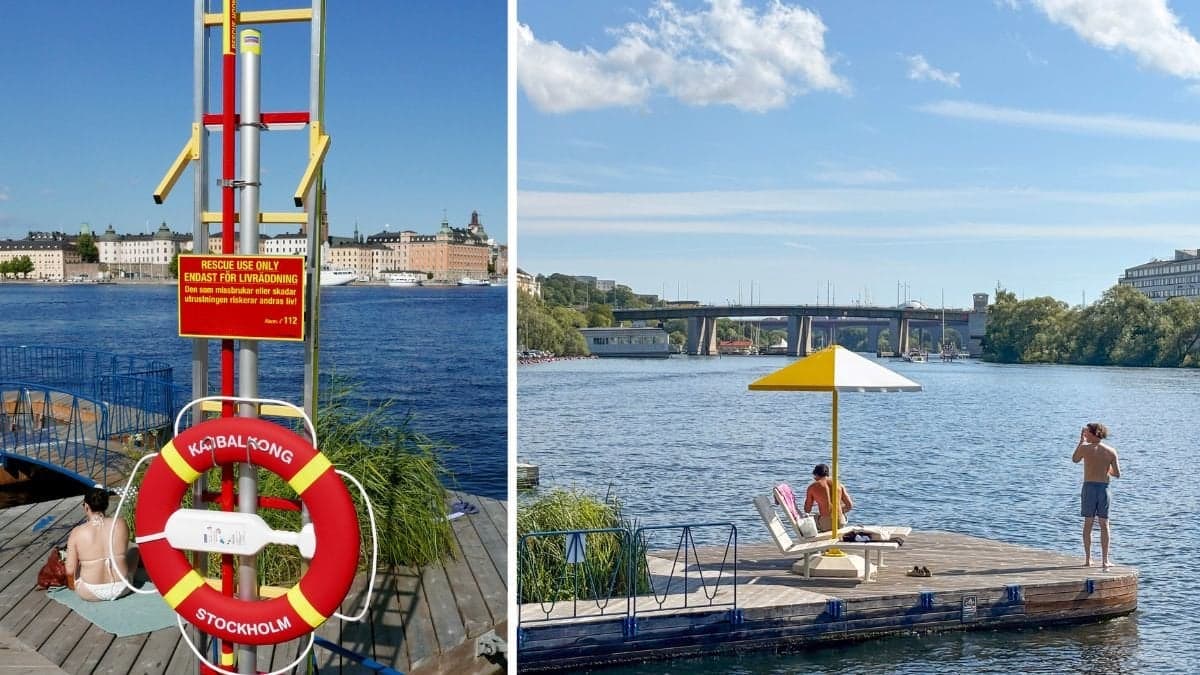 Badring och sommar.