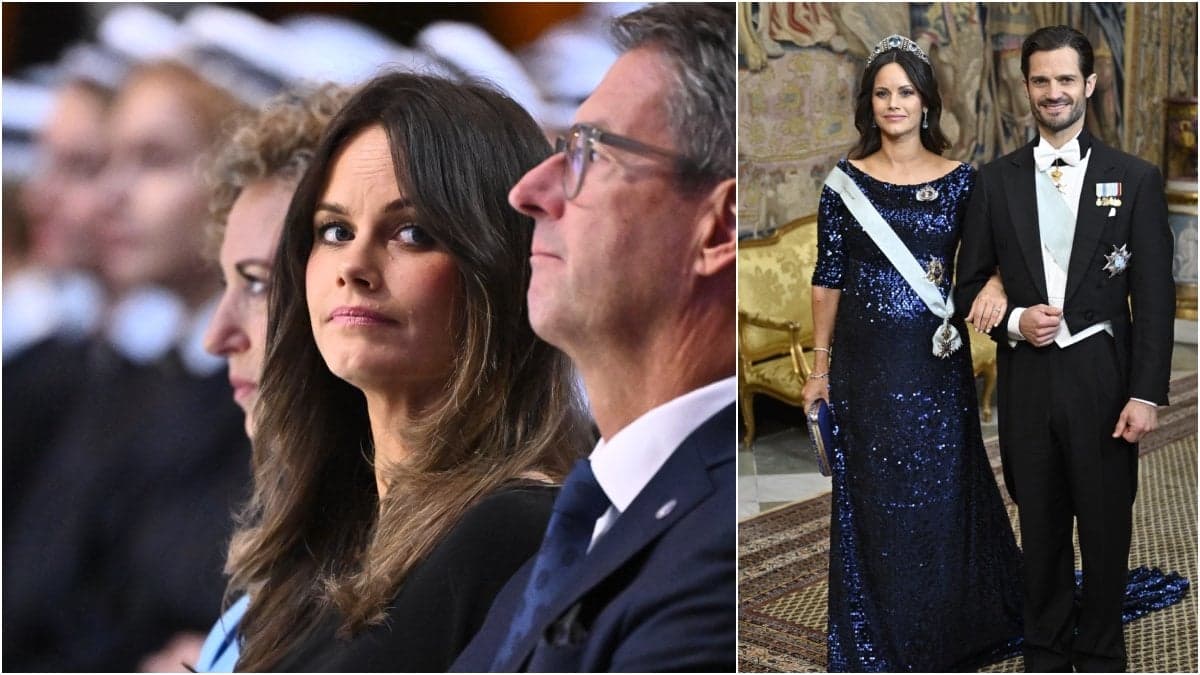 Arkivbild på prinsessan Sofia och Prins Carl Philip.