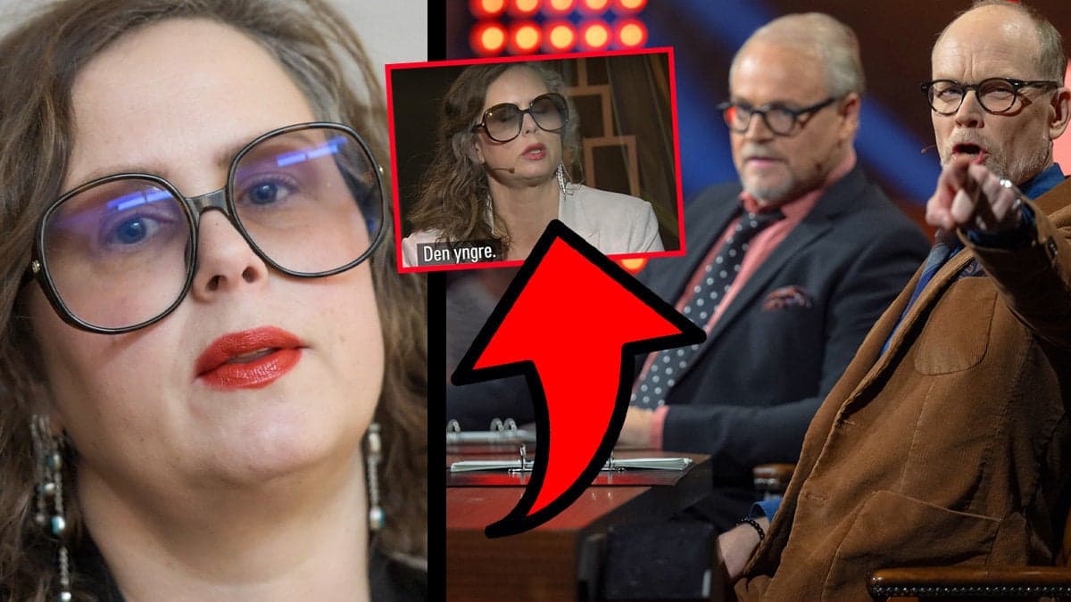 Hanna Hellquist i På spåret