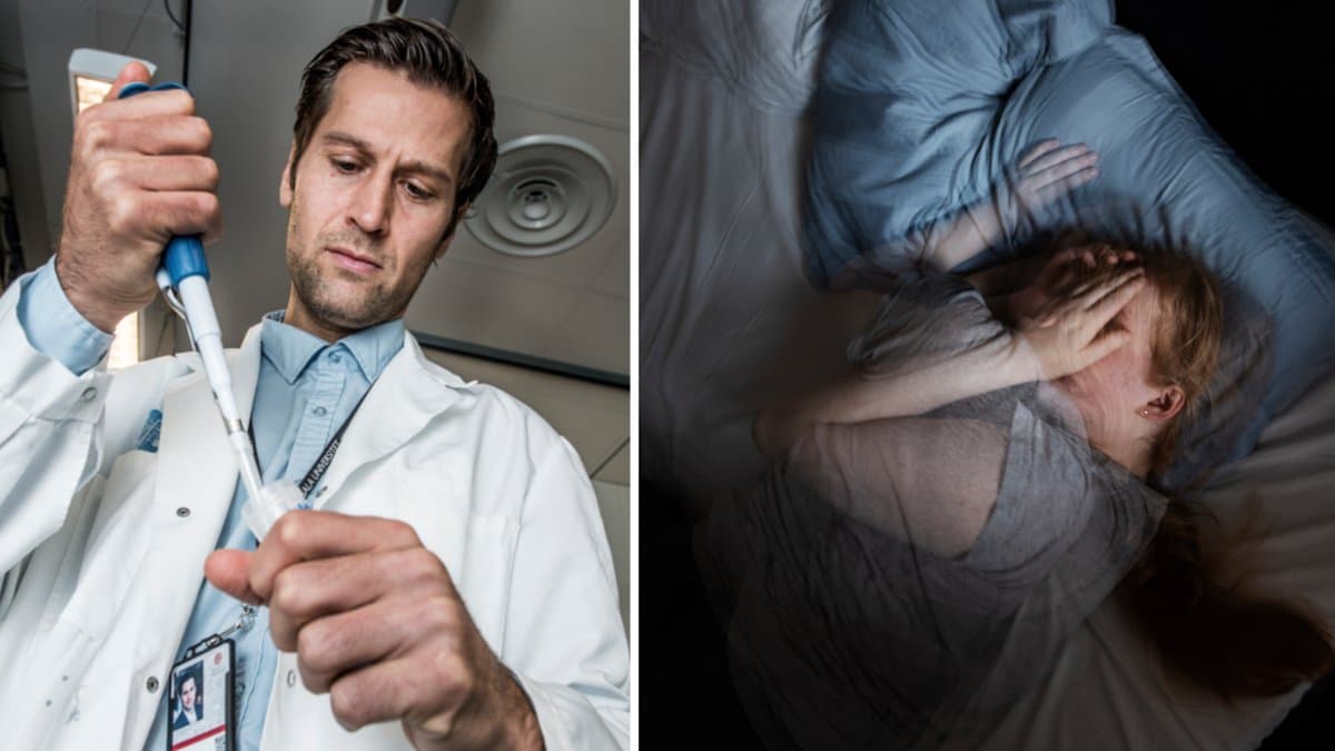 Christian Benedict och genrebild på kvinna som sover.