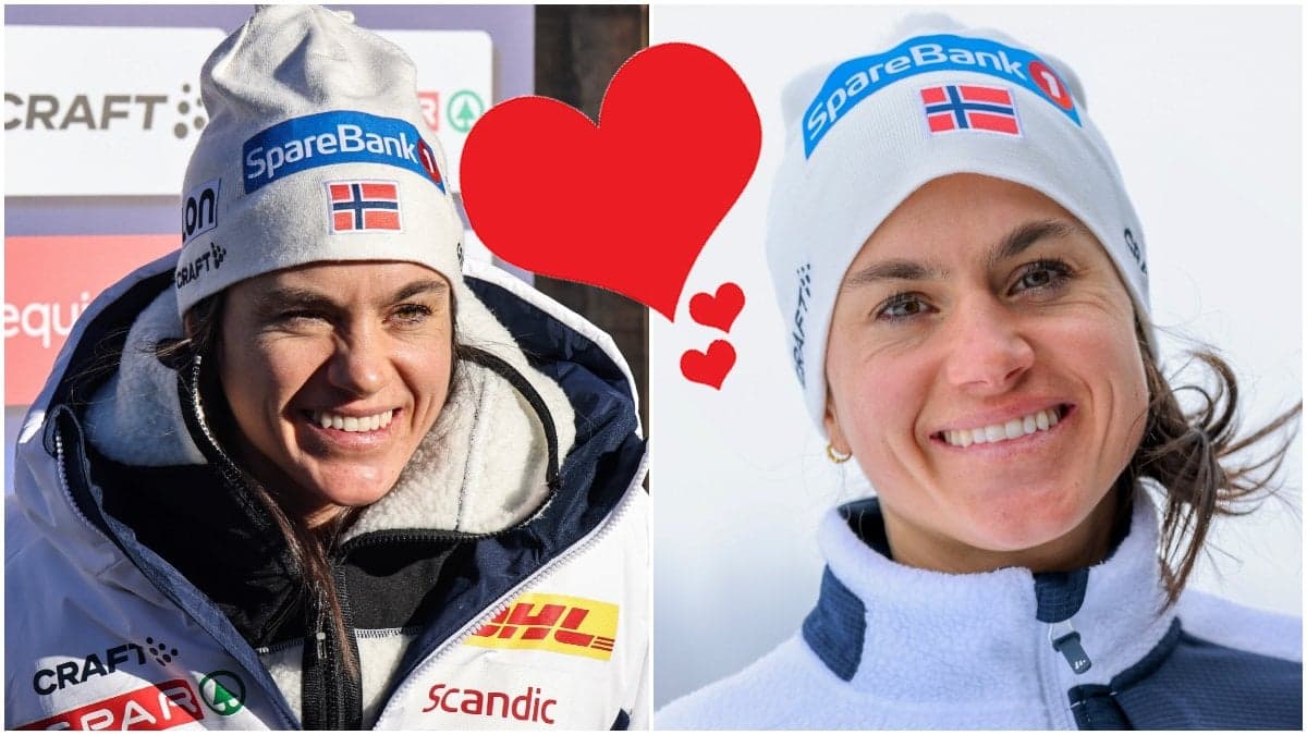 Heidi Weng i samband med skidtävlingar