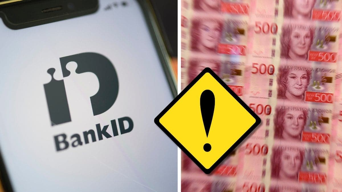 Bankid och svenska pengar.