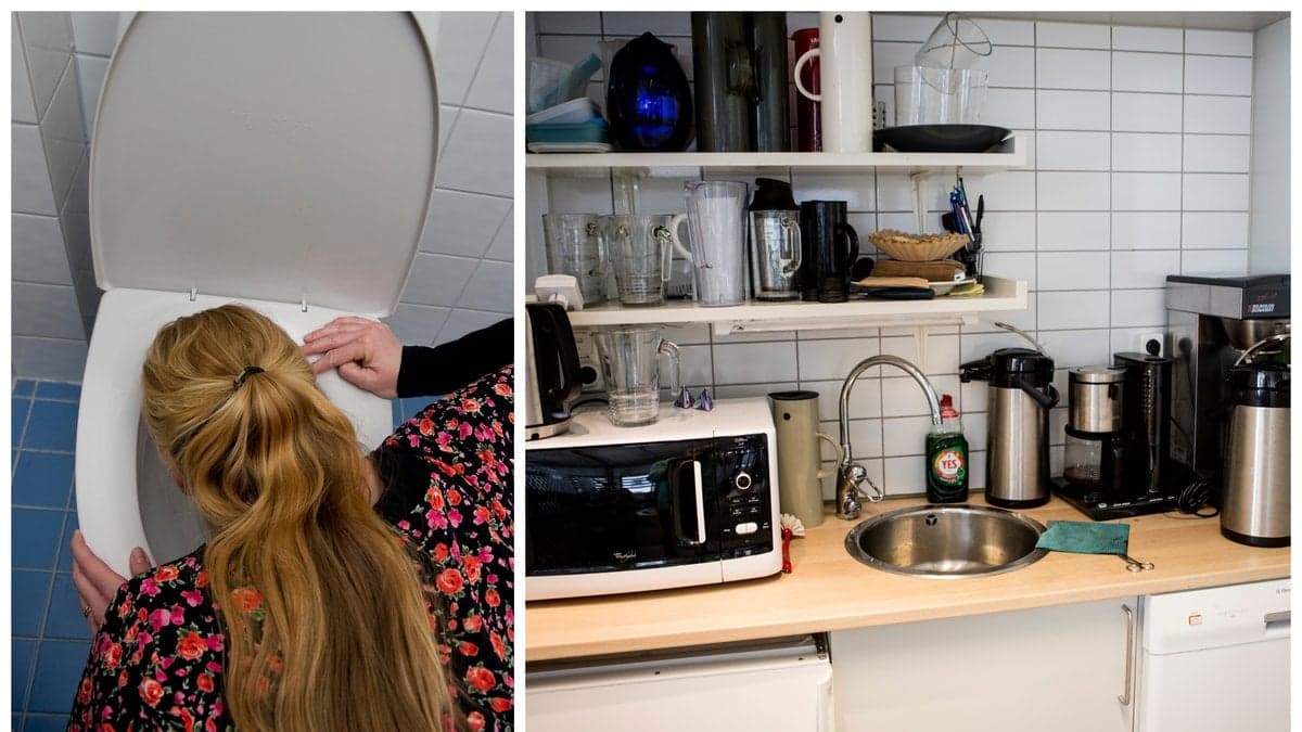 Det finns vissa ytor där bakterier och virus frodas.