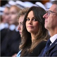 Arkivbild på prinsessan Sofia och Prins Carl Philip.