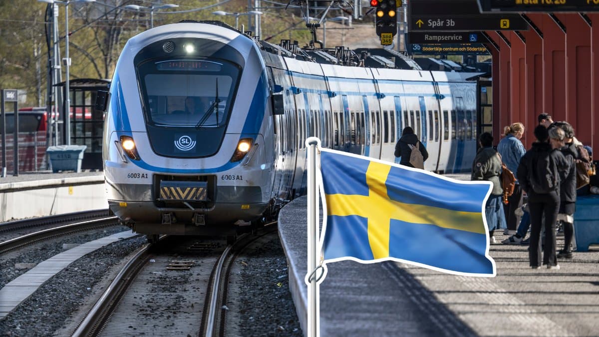 Tåg, flaga