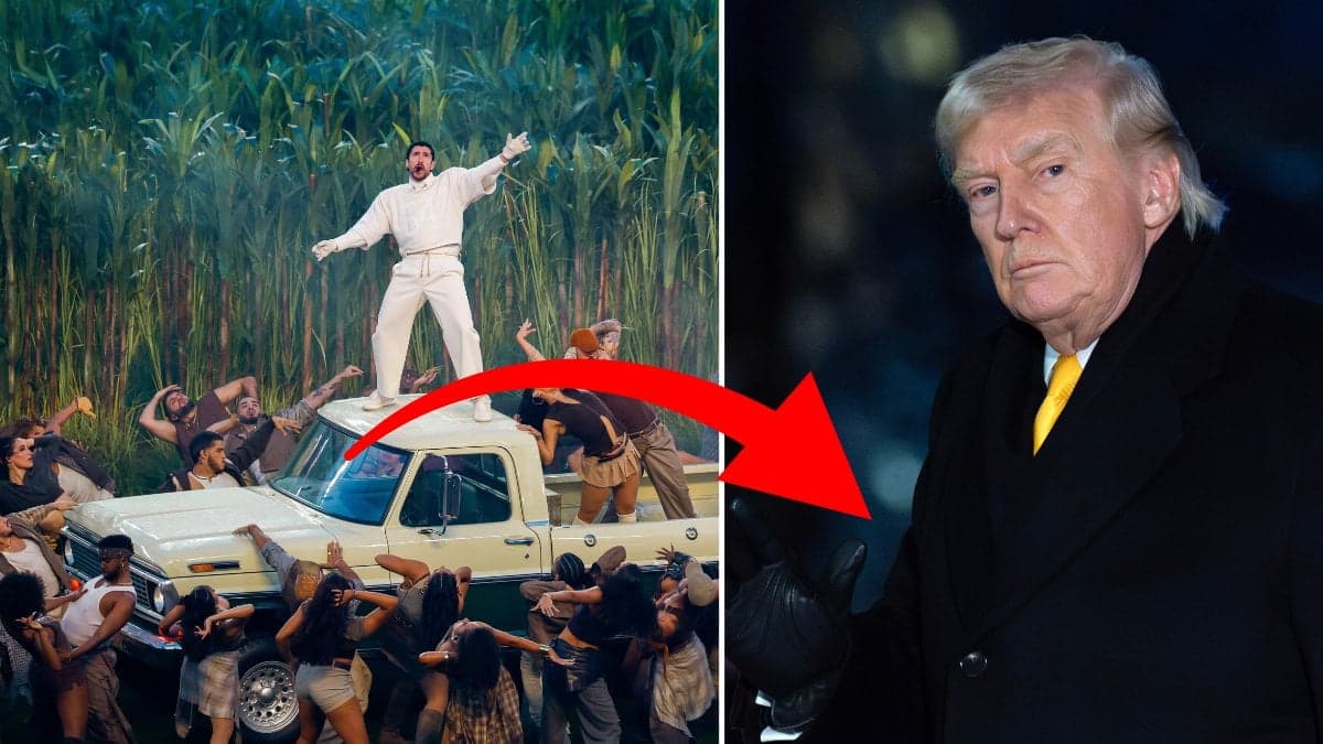 Bad Bunnys dolda budskap under Super Bowl.