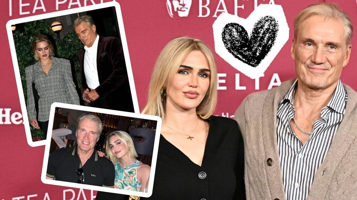 Emma Krokdal och Dolph Lundgren