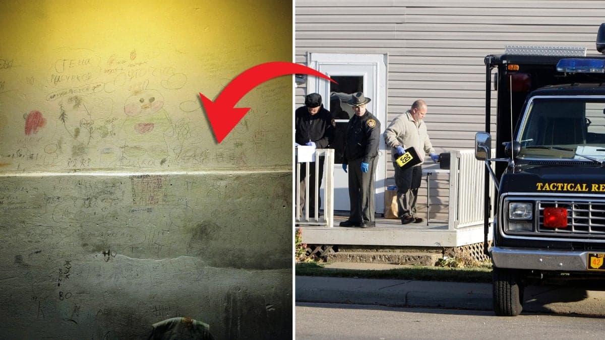 Källare och amerikansk polis.