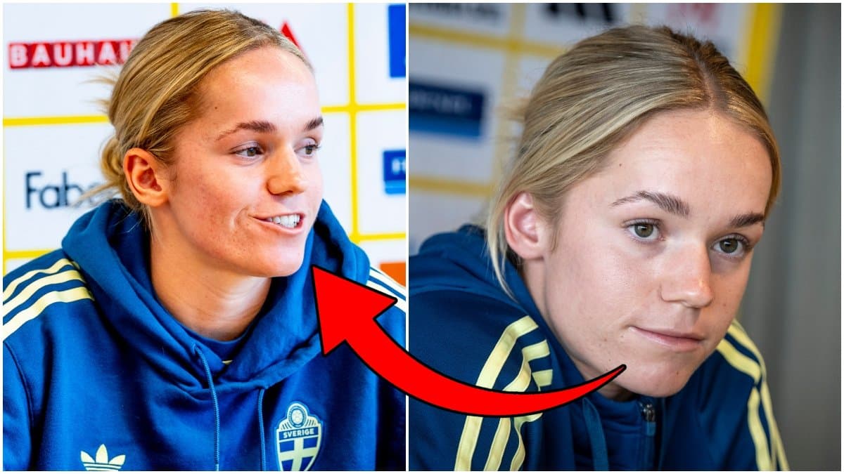 Hanna Lundkvist i samband med EM 2025