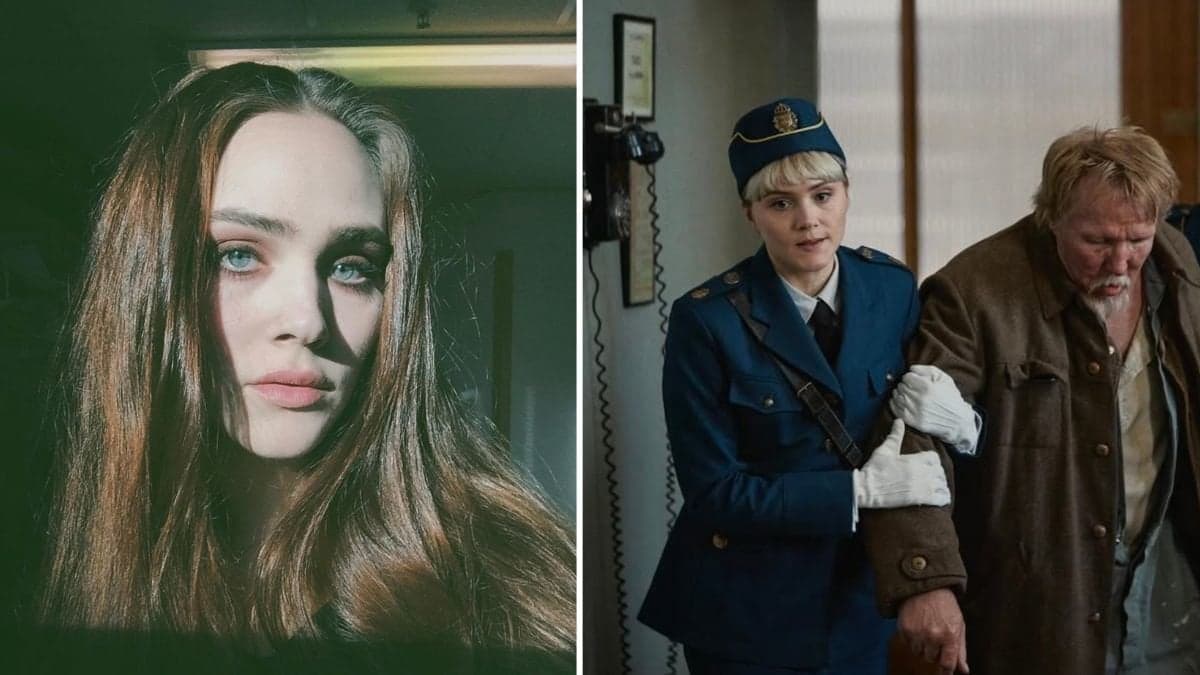 Agnes Rase som medverkar i Netflix-serien Skiftet.