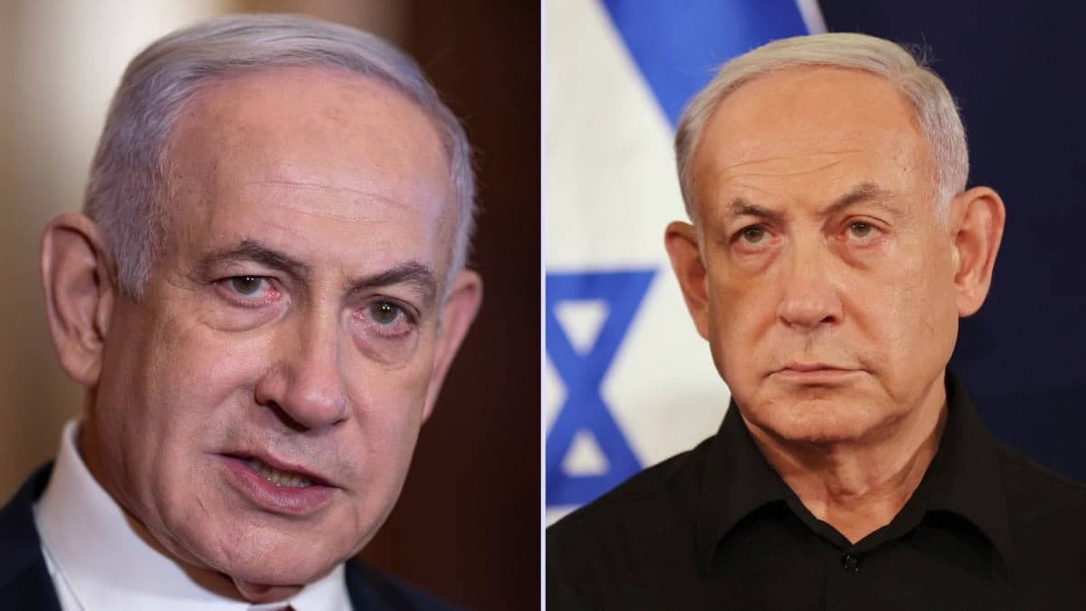 Benjamin Netanyahu.