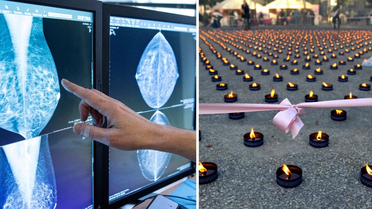 Bröstcancer och Rosa Bandet