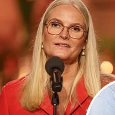 Mette-Marit och Jeffrey Epstein