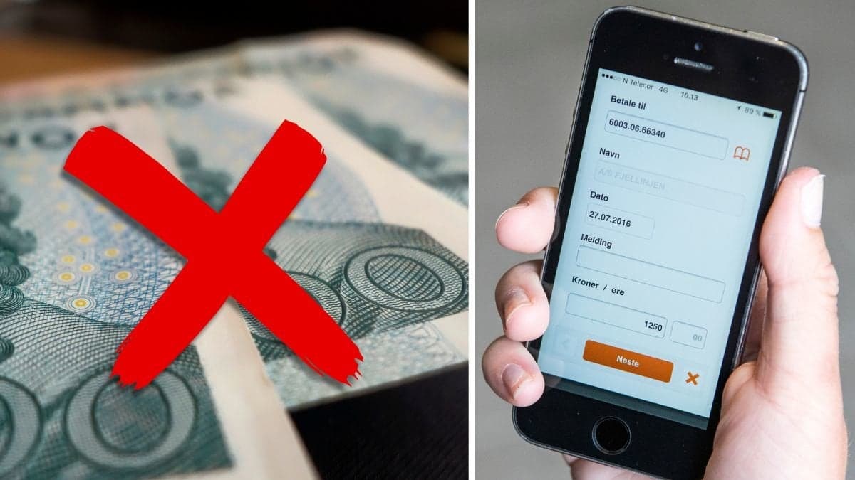 Hundralapp och bankkonto. 