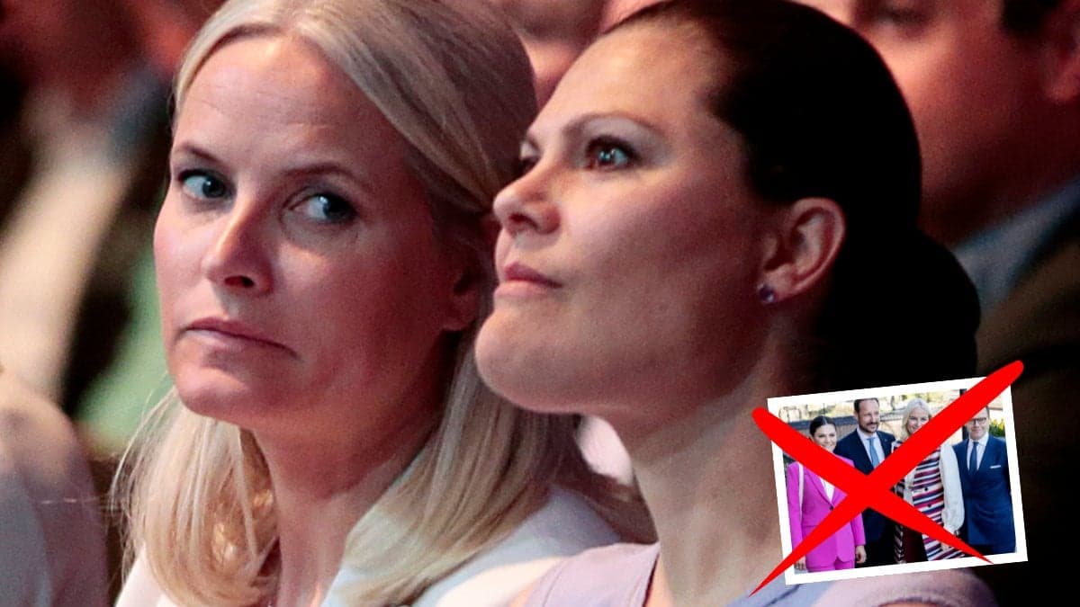 Kronprinsessan Victoria och Mette-Marit