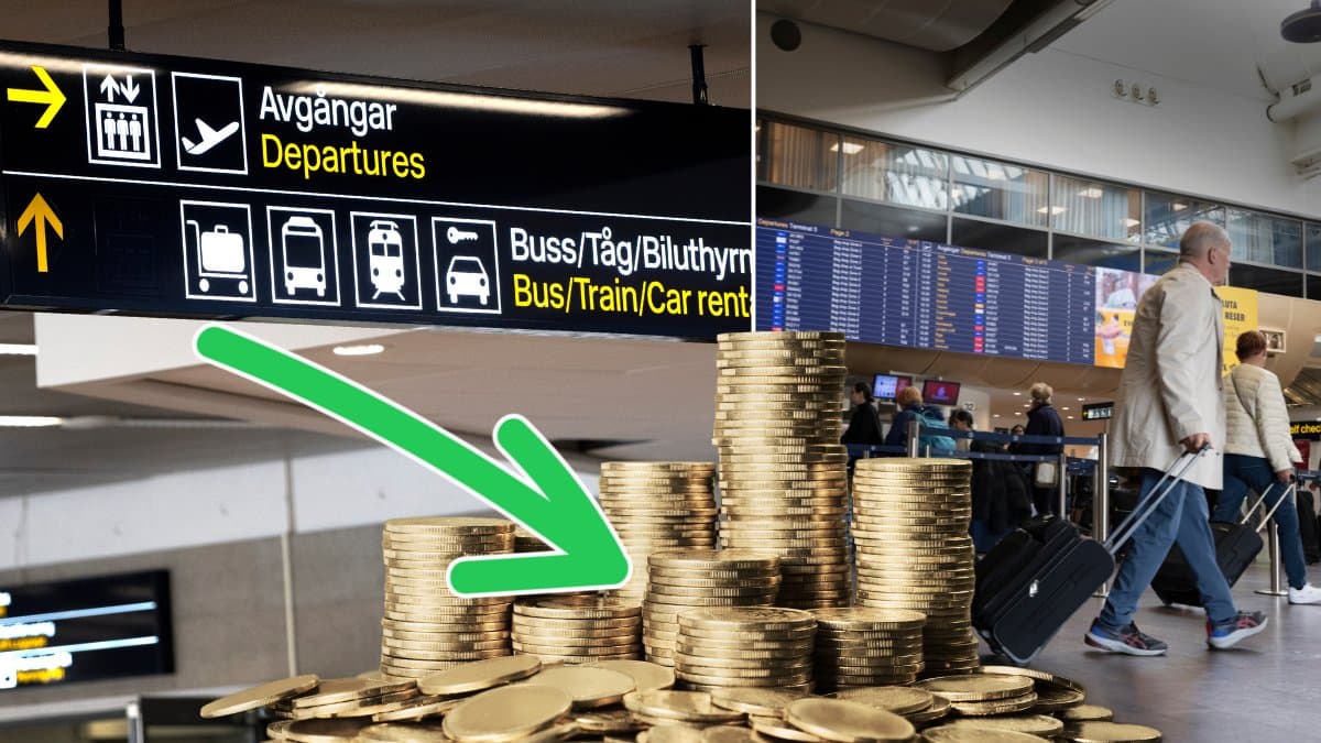 Avgångsterminal och arlanda.