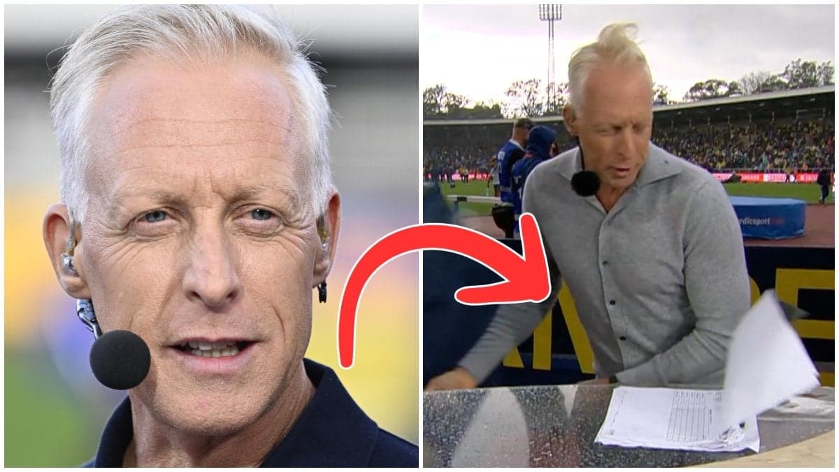 SVT:s programledare Andre Pops.