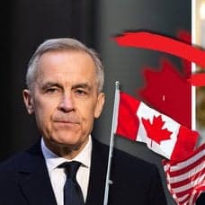 Kanadas premiärminister Mark Carney och Donald Trump