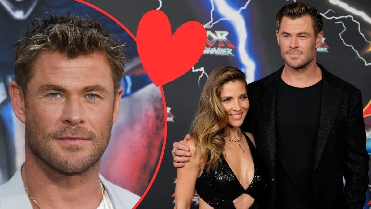 Chris Hemsworth och Elsa Pataky.