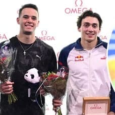 KC Lightfoot och Mondo Duplantis