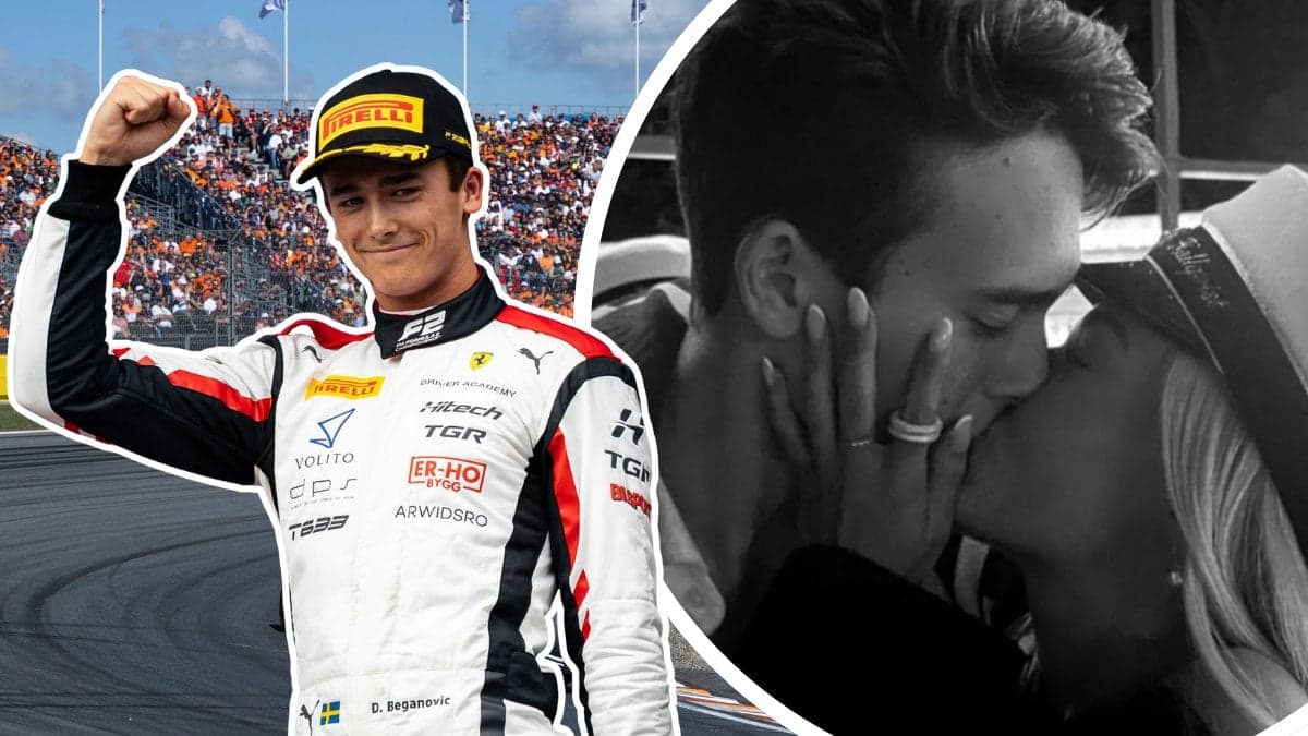 Dino Beganovic och Elvira Hallqvist