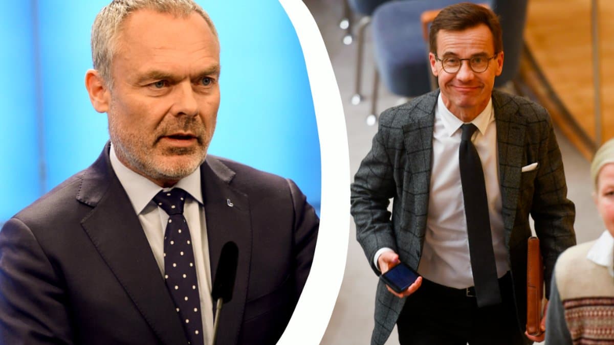 Jan Björklund och Ulf Kristersson. 
