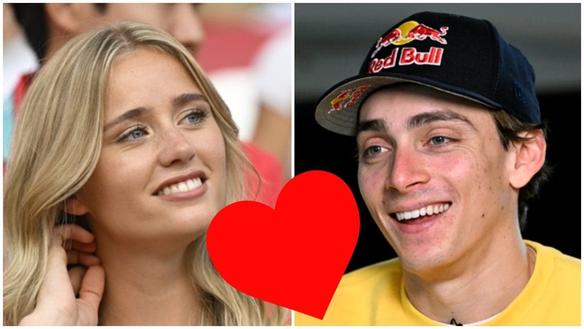 Desiré Inglander och Armand Duplantis 