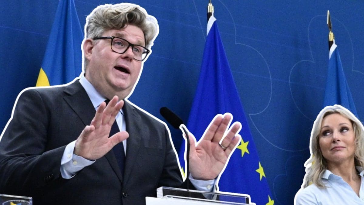 Gunnar Strömmer i Riksdagen