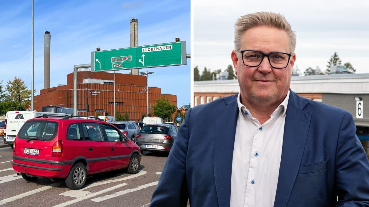 Bil som kör på en bilväg och en expert inom fordon.