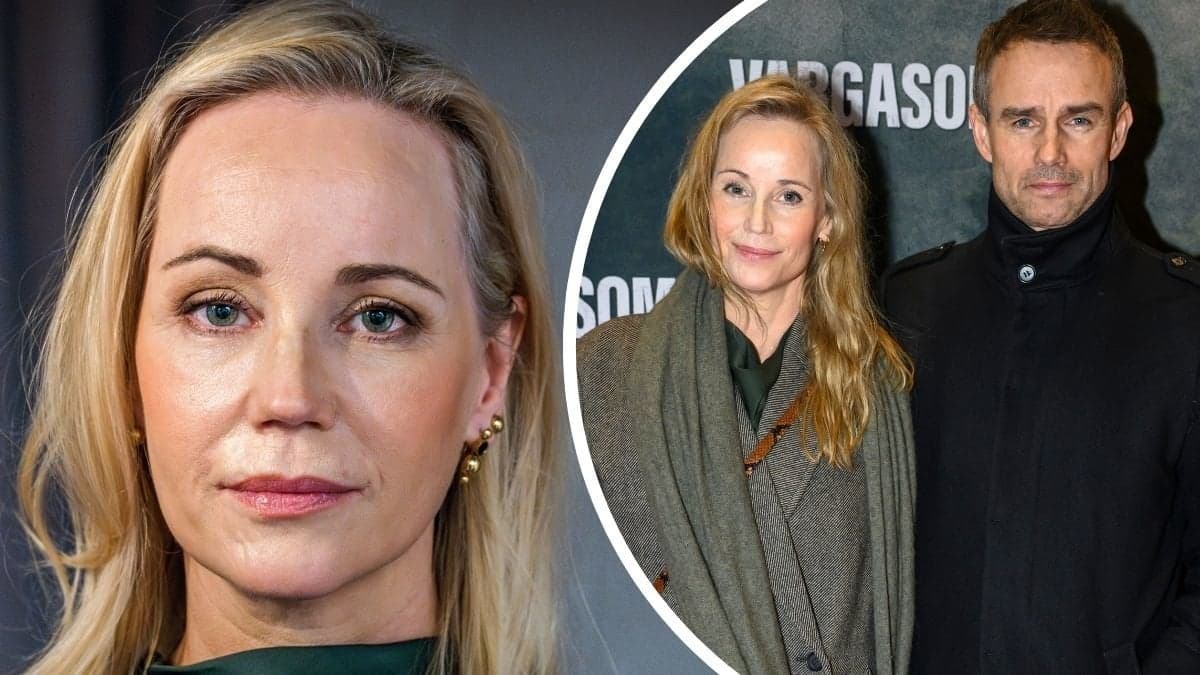 Sofia Helin och Sofia Helin tillsammans med maken Daniel Götschenhjelm