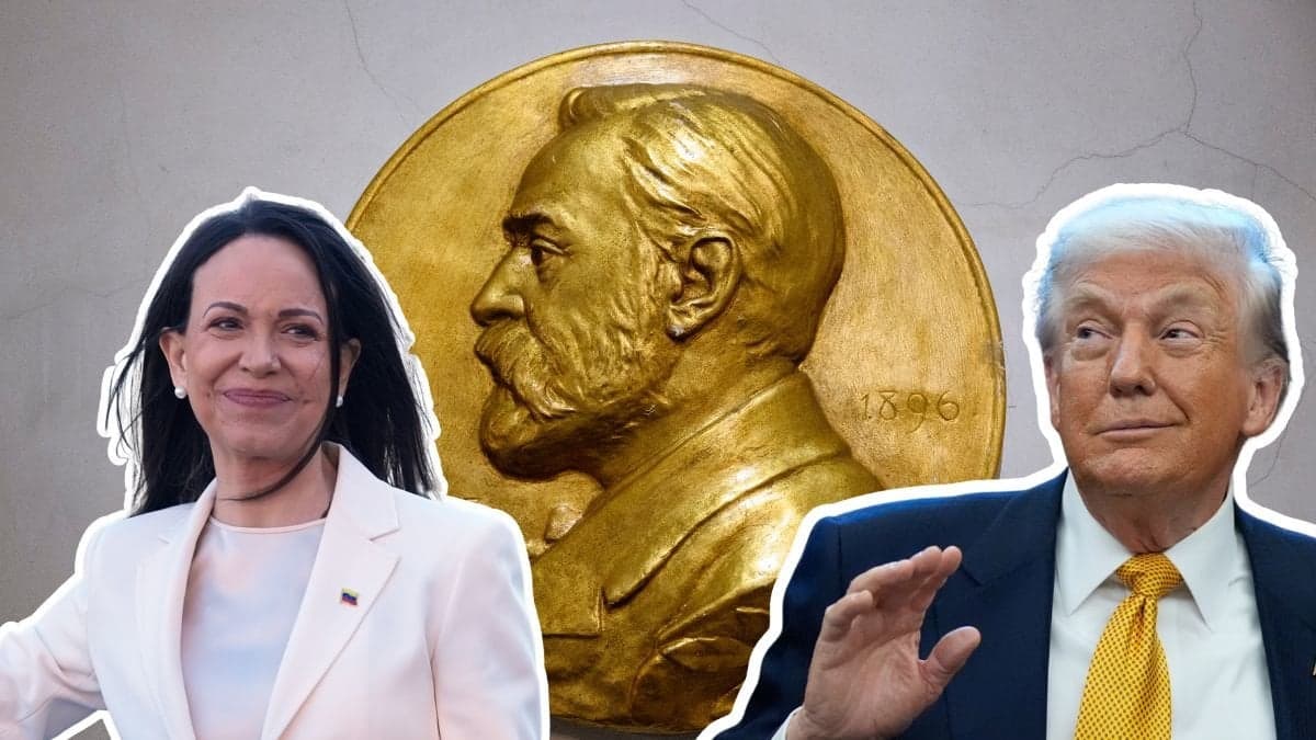 Trump, Marchado, Nobels fredspris