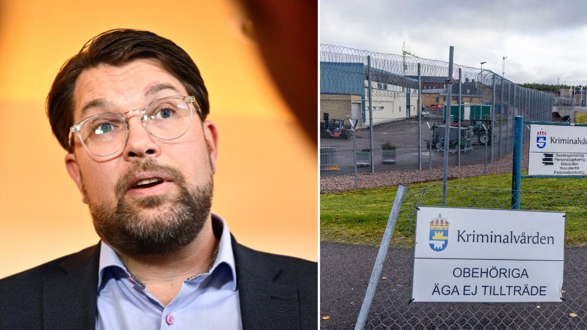 Jimmie Åkesson och Kriminalvården