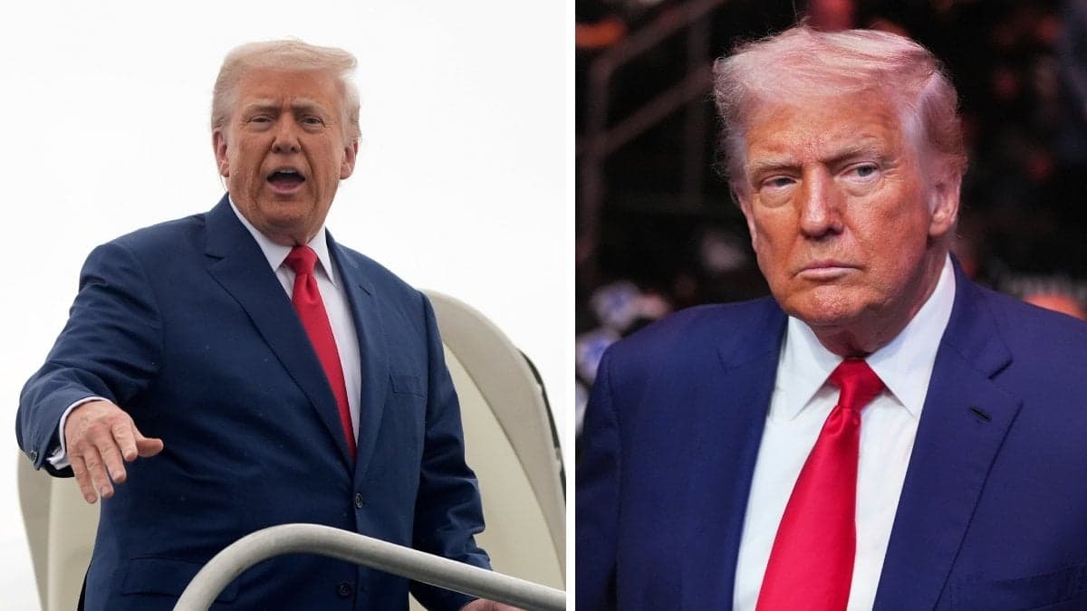 USA:s president Donald Trump. 