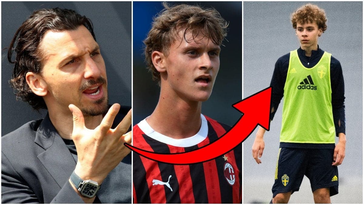 Zlatan, Maximilian och Vincent Ibrahimovic.