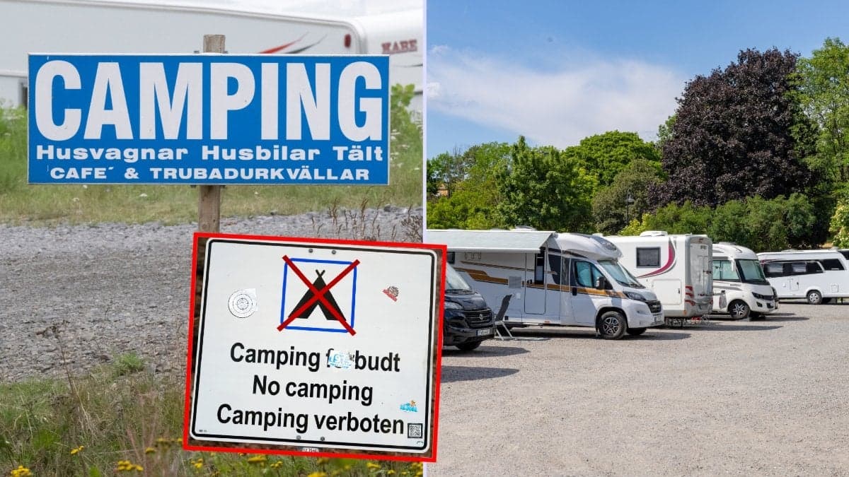 Camping och husbilar.