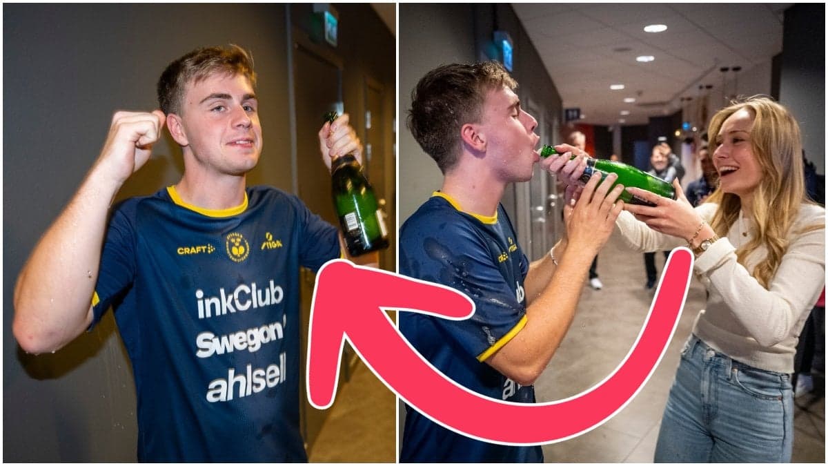 Truls Möregårdh och flickvännen Leah Muskantor