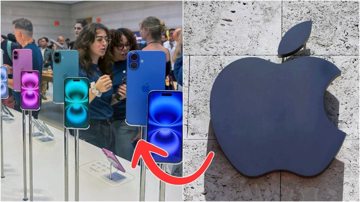 IPhone och Apple-symbol