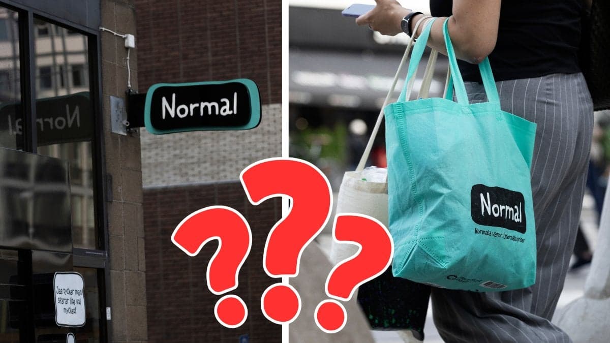 Normal och normalkasse.