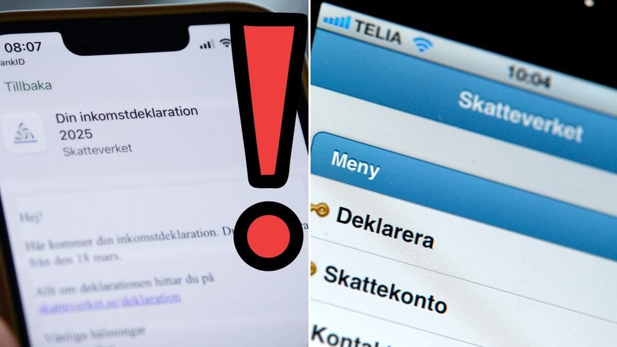 Deklaration och Skatteverkets hemsida.